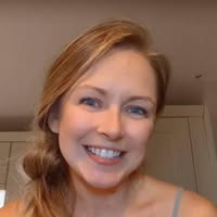 Happy woman at home enjoying fresh and clean bathroom air